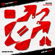 Code Red Slick Racing Graphics Kit fits 04-12 Honda Crf50 CRF 50 Decals