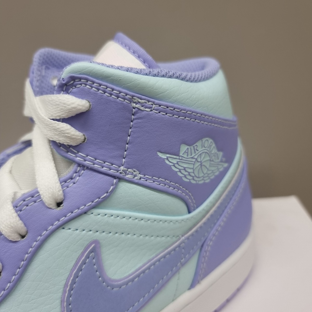 Basketball Sneakers Air Jordan Mid Aqua Purple Air Jordan Mid - Main Image