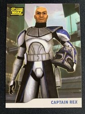Tarjeta de novato Captain Rex 2008 Topps Star Wars Clone Wars RC #6 CANTIDAD