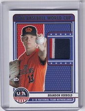 Brandon Herbold 2023 Panini Stars and Stripes Prime Patch, 07/10 Netherlands