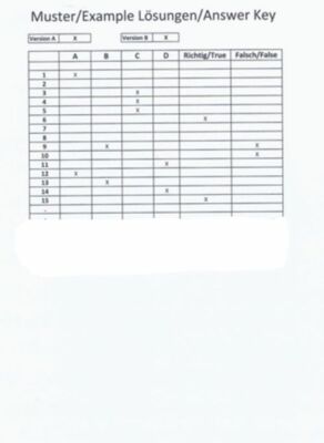 New Neue Open Water Diver Answer key Lösungen Antworten Part 1 Teil 1