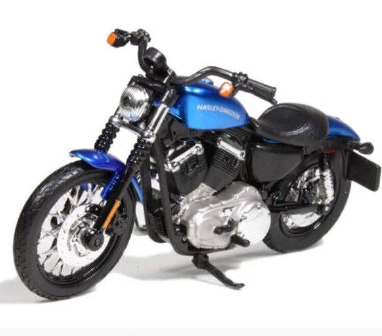 Maisto 1:18 Harley-Davidson 2012 XL 1200N Nightster литая модель серии 38 синий - Изображение 2 из 3
