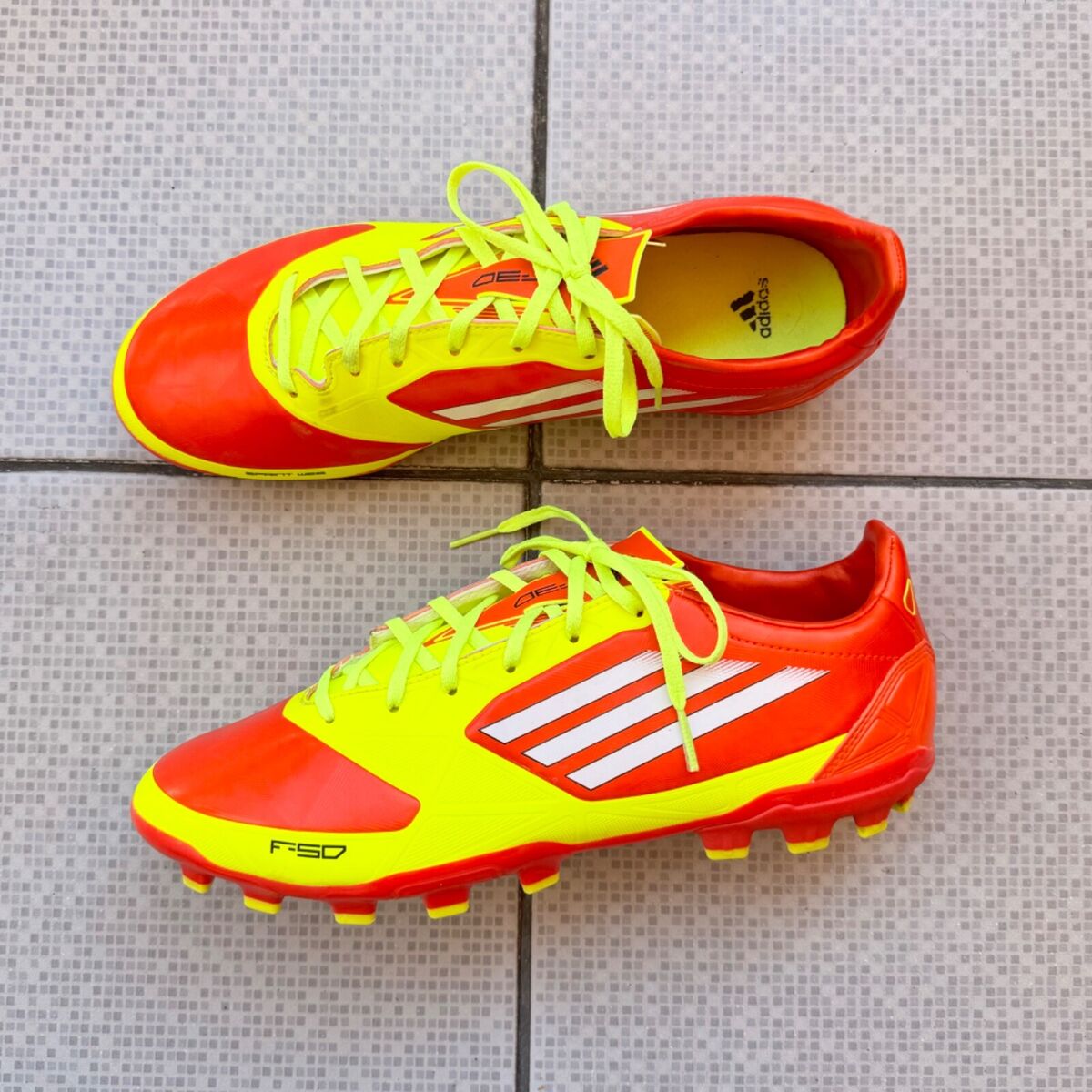 MINT! Adidas F50 TRX AG/FG 2011 Football Boots Soccer Cleats MINT! Adidas F50 TRX AG/FG 2011 Football Boots Soccer Cleats