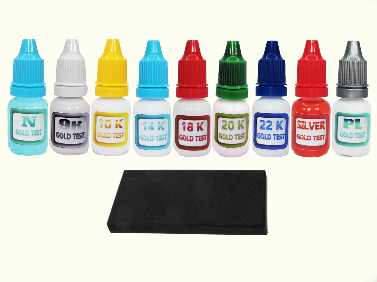 Gold testing cheap kit ebay