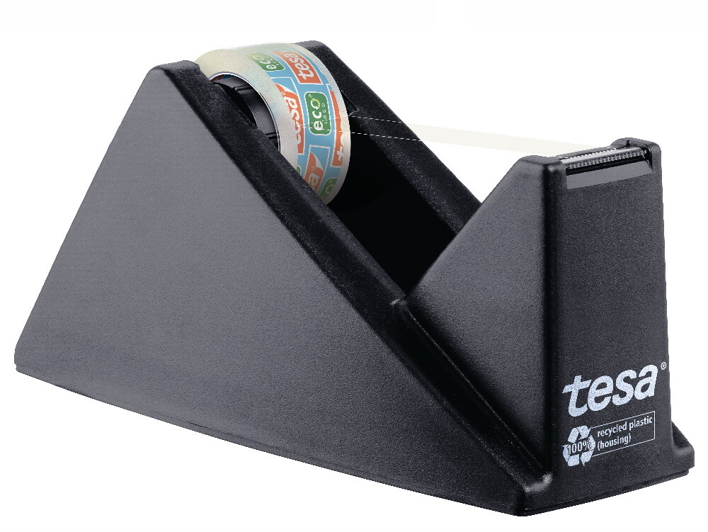 Tesa Tischabroller Klebefilm ECO & CLEAR - Schwarz - Image 2