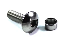 Stainless Steel Custom Yamaha Fairing Bolt Bolts + Collars Shoulders Select Size