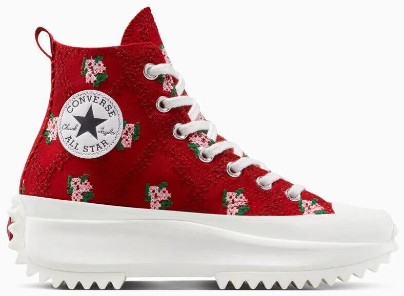 Size 7.5 - Converse Run Star Hike Platform High Cross Stitch  display picture 2