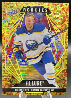 2022 UD Allure Gold Glitter Bomb Brandon Biro Rookie /199