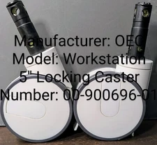 OEC Medical Systems -GE Healthcare Workstation  5" Locking Caster 00-900696-01  