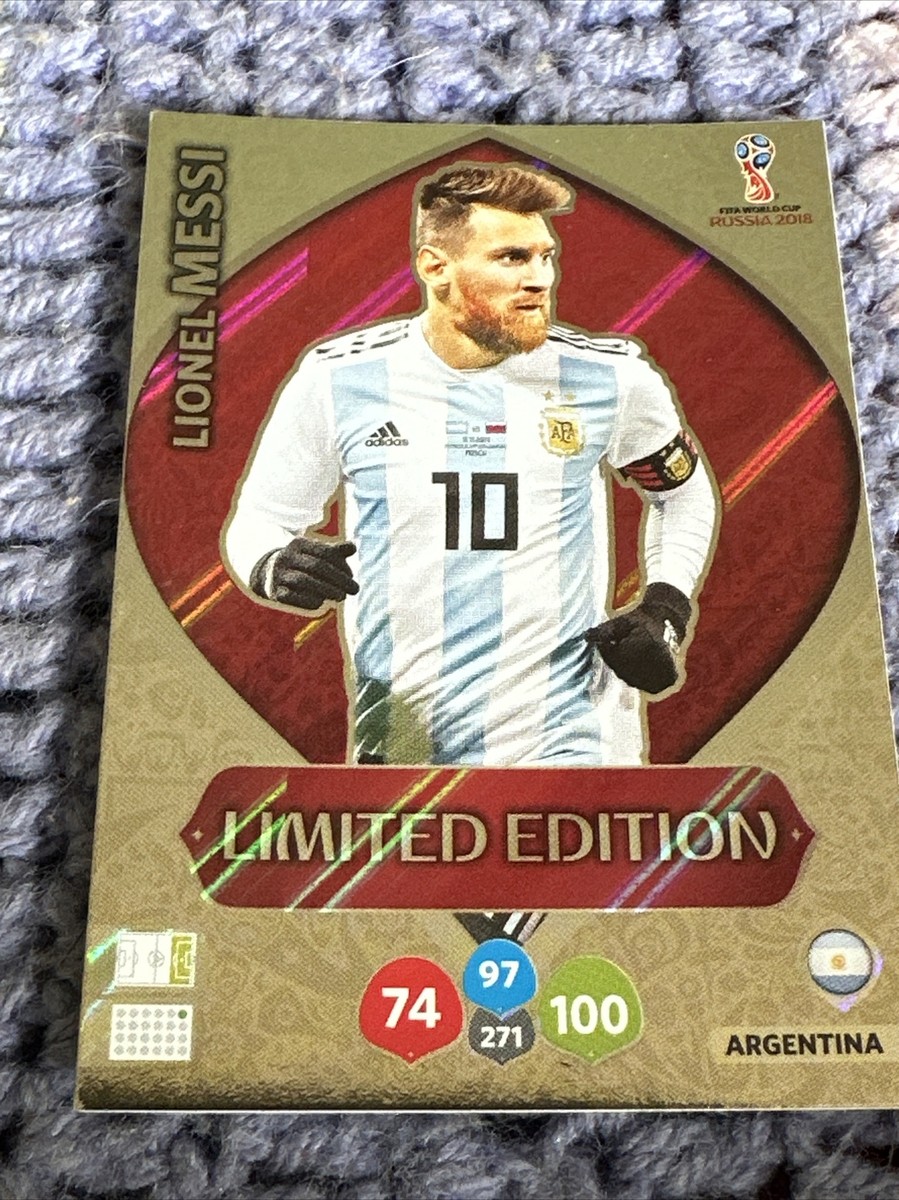 Adrenalyn XL 2018 Panini Russia World Cup - Lionel Messi - Limited