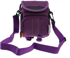 Navitech Black Action Camera Case/Cover - with Multiple Pockets Straps NEW