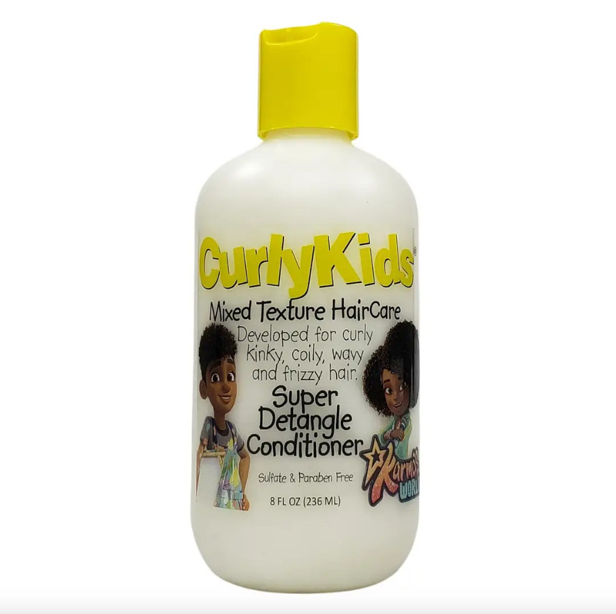 CurlyKids Super Detangle Conditioner 8oz 236 ml Sulfate & Paraben Free