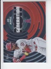 2022 Topps Series 1 Jo Adell RC Black Parallel /299 Generation Now Angels GN-5