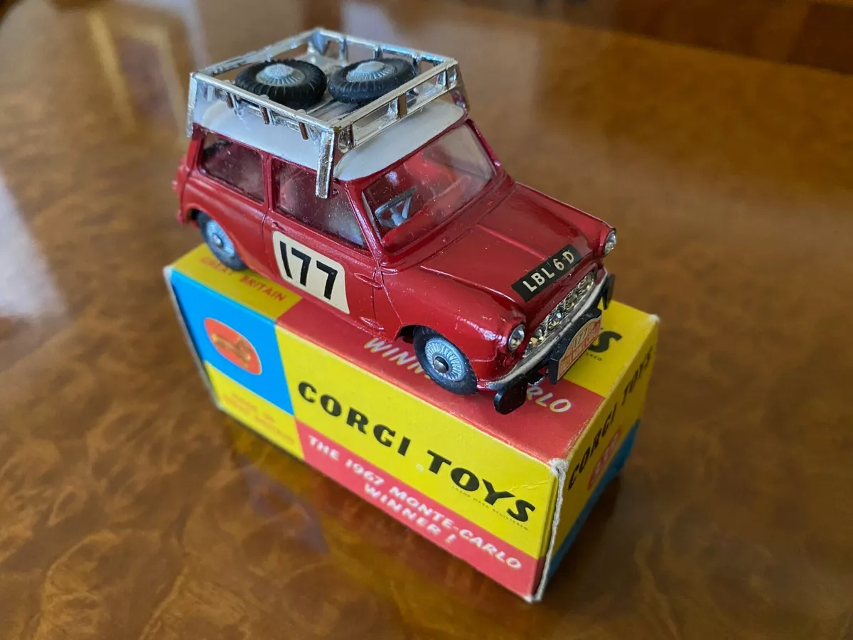 Vintage Corgi Toys | MIB | Mini Cooper S | Monte Carlo Rally Winner | No. 339