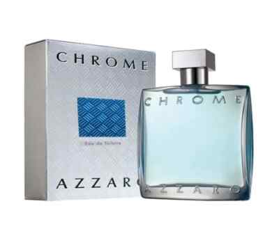 Azzaro Chrome Eau de Toilette 50ml - Perfume Masculino Autêntico - Envio Rápido