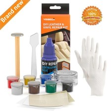 Leather Vinyl Repair Kit Fix Upholstery for Jacket Leather Car Seat Furniture UK