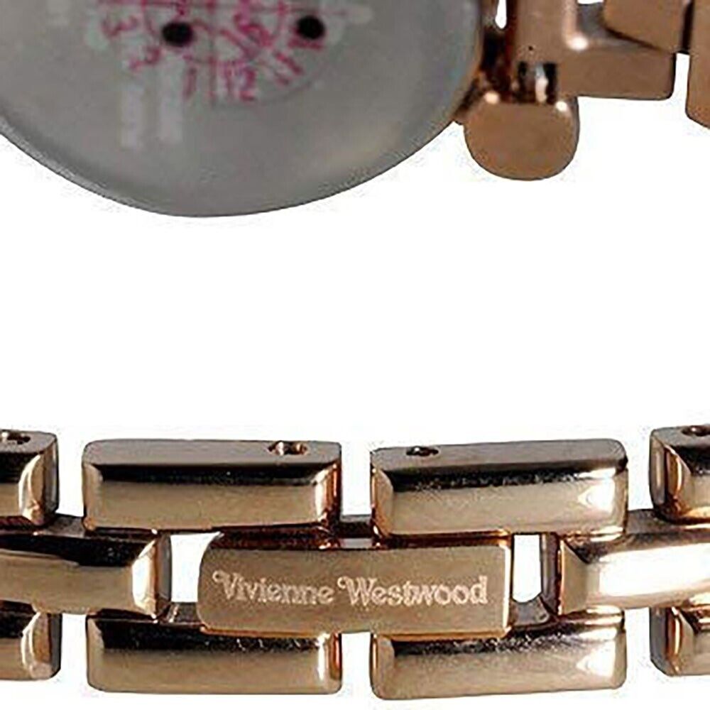 Vivienne Westwood Diamond Shell Watch White × Pink Gold Vivienne Westwood Diamond Shell Watch White × Pink Gold