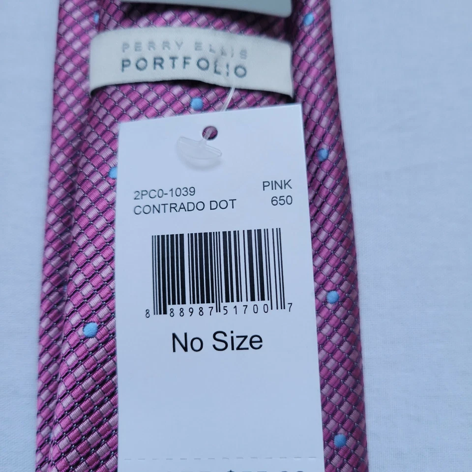 Men's Perry Ellis Designer Neck Tie - Image 3 of 4