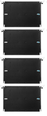 4x DB Technologies DVA S30N Dual 18'' Active Bassreflex-Horn Subwoofer (MINT)