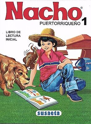 Nacho Puertorriqueno 1 Libro Inicial De Lectura Cartilla Fonetica Ebay