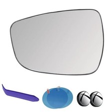 Driver Side Mirror Glass Compatible with Hyundai Elantra Driver - Heated