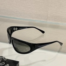 Chanel Women's Sunglasses CH9188 Retro Cat Eye Black/Grey Frame 65-10-118 NEW
