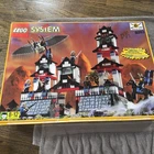 Lego Castle Ninja 6093 Flying Ninja's Fortress Instructions & Box Mostly Comp