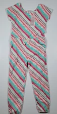 Dot Dot Smile Size 7 Romper Colorful Stripes New With Tags 