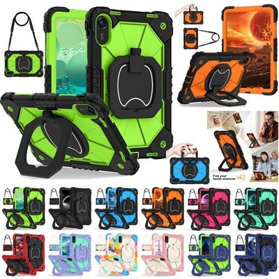 For Xiaomi Redmi Pad 2 11 Case Heavy Duty Shockproof Rotating Stand Handle Cover