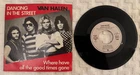 45 7" FRENCH SP VAN HALEN DANCING IN THE STREET