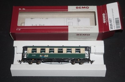 Bemo 3020 857 Modernisierungswagen RüBB H0e