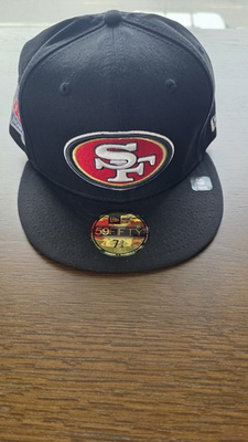 #ad New Era Black San Francisco 49ers Super Bowl XXIV 59FIFTY Fitted Hat $39.99