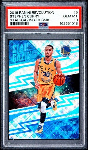 2016 Panini Revolution - Star-Gazing Stephen Curry Cosmic /100 PSA 10 Pop 2!!!!