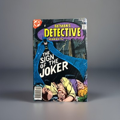 BATMAN'S DETECTIVE COMICS #476 SIGN OF THE JOKER HUGO STRANGE DC BRONZ AGE COMIC
