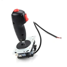 Arcade Game Cabinet Flight Stick Joystick Trigger w/ Microswitch NO Vibration aa