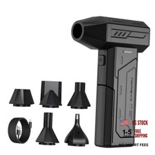Compressed Air Duster,130000RPM Super Power Cordless Air Duster,Rechargeable