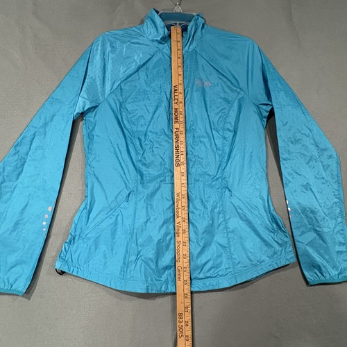 Mountain Hardwear Jacket Womens M Lightweight Windbreaker Packable Reflective - Picture 10 of 15