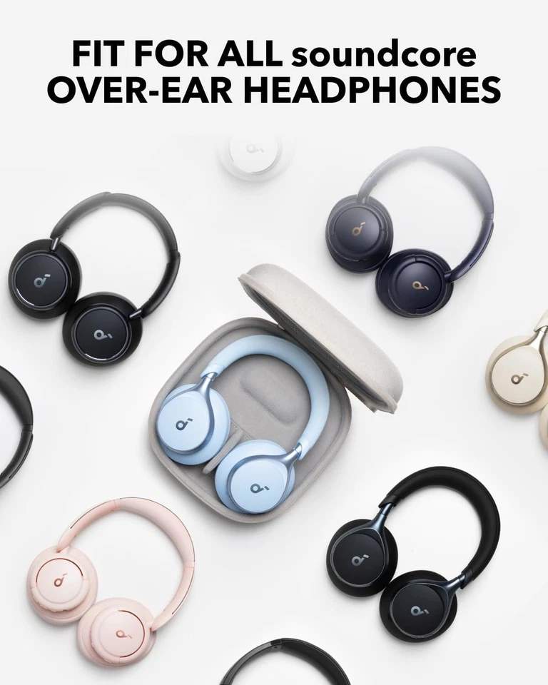 Funda Universal para Auriculares Sobre la Oreja - Ligera y Elegante con Protección EVA Foto 4 de 4