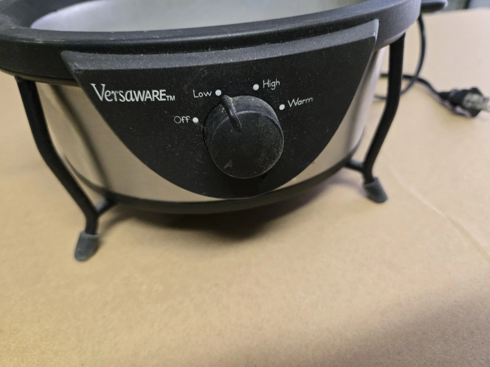 VersaWare Rival Crock Pot Slow Cooker ~ SCVI609 SS HEATING BASE POWER CORD ONLY