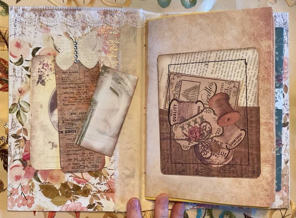 Handmade Junk Journal - Image 3 of 4