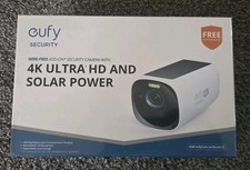 eufy S330 eufyCam 3 4K Outdoor Security Camera Wireless W/ Solar Panel Spotlight