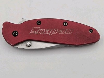 SNAP-ON Kershaw 1620RDSO SCALLION FOLDING KNIFE Snapon With SpeedSafe Assist 