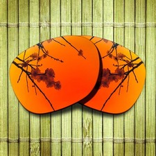 US Orange Red Replacement Lenses for-Electric Knoxville XL Polarized