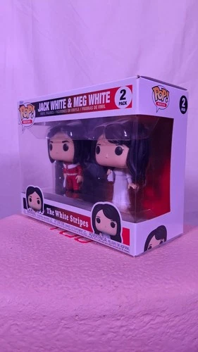 Funko Pop! Rocks The White Stripes Jack & Meg White 2-Pack