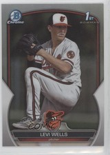 2023 Bowman Draft Chrome Refractor Levi Wells #BDC-92 0q0m