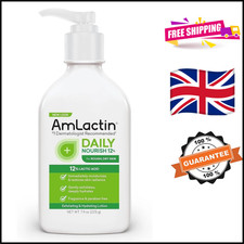 AmLactin Daily Moisturizing Body Lotion 7.9 oz – Hydrating AHA Lotion for Rough,