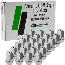 Chrome Lug Nuts 2007-2014 Chevrolet Tahoe Factory Wheels