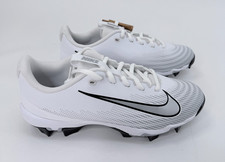 Nike Vapor Shark 3 Big Kids' Football Cleats White/Wolf Size 3.5 Y FB3306 100 