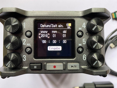 ZOOM F6 MULTITRACK RECORDER neuwertig 450 Euro