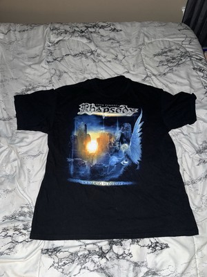 Luca Turilli's Rhapsody Band Shirt Size XL metal